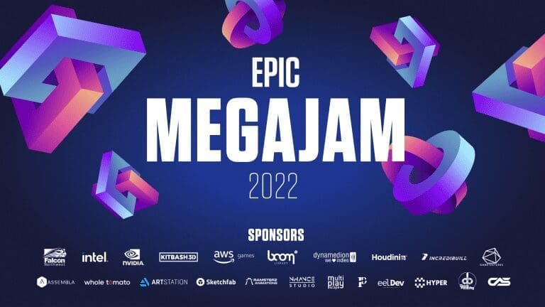 Win Hyper Assets! Official Sponsor Of Epic MegaJam. visual for Games by Hyper Unreal Engine systems