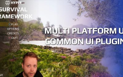 Make any UI multiplatform & gamepad compatible with Common UI plugin made for Fortnite