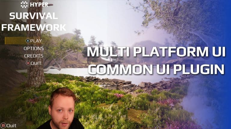 UE5 Devlog - Make any UI multiplatform & gamepad compatible with Common UI plugin made for Fortnite