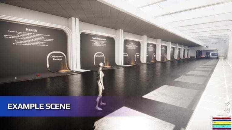 Attribute Manager visual for Games by Hyper Unreal Engine systems