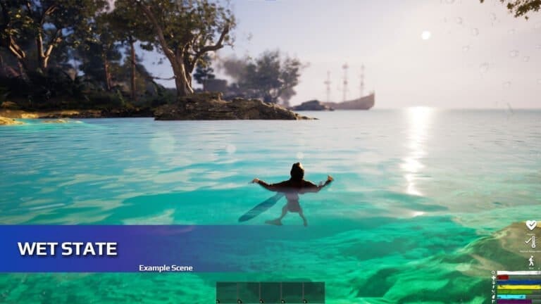 Attribute Manager visual for Games by Hyper Unreal Engine systems