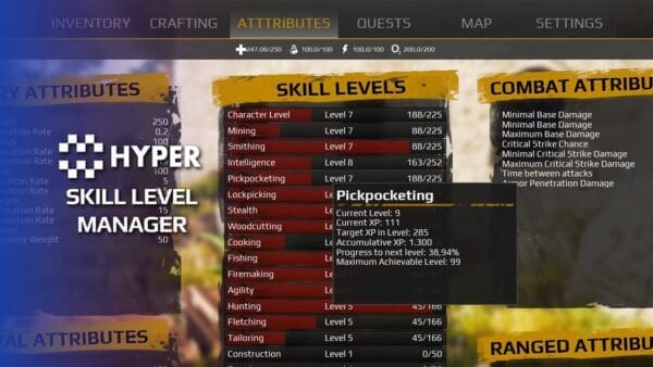 Skill Level Manager