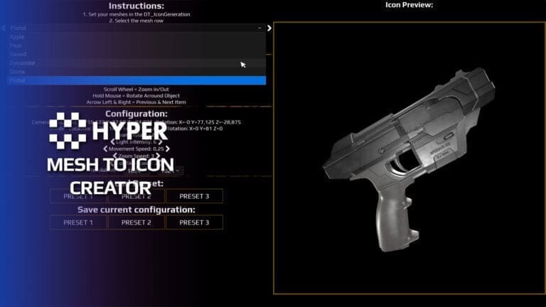 Mesh to Icon Creator