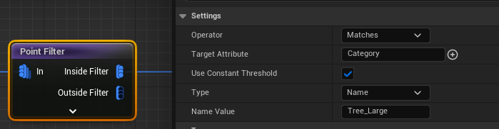 Categories example
