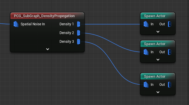 Spawning actors and static meshes example