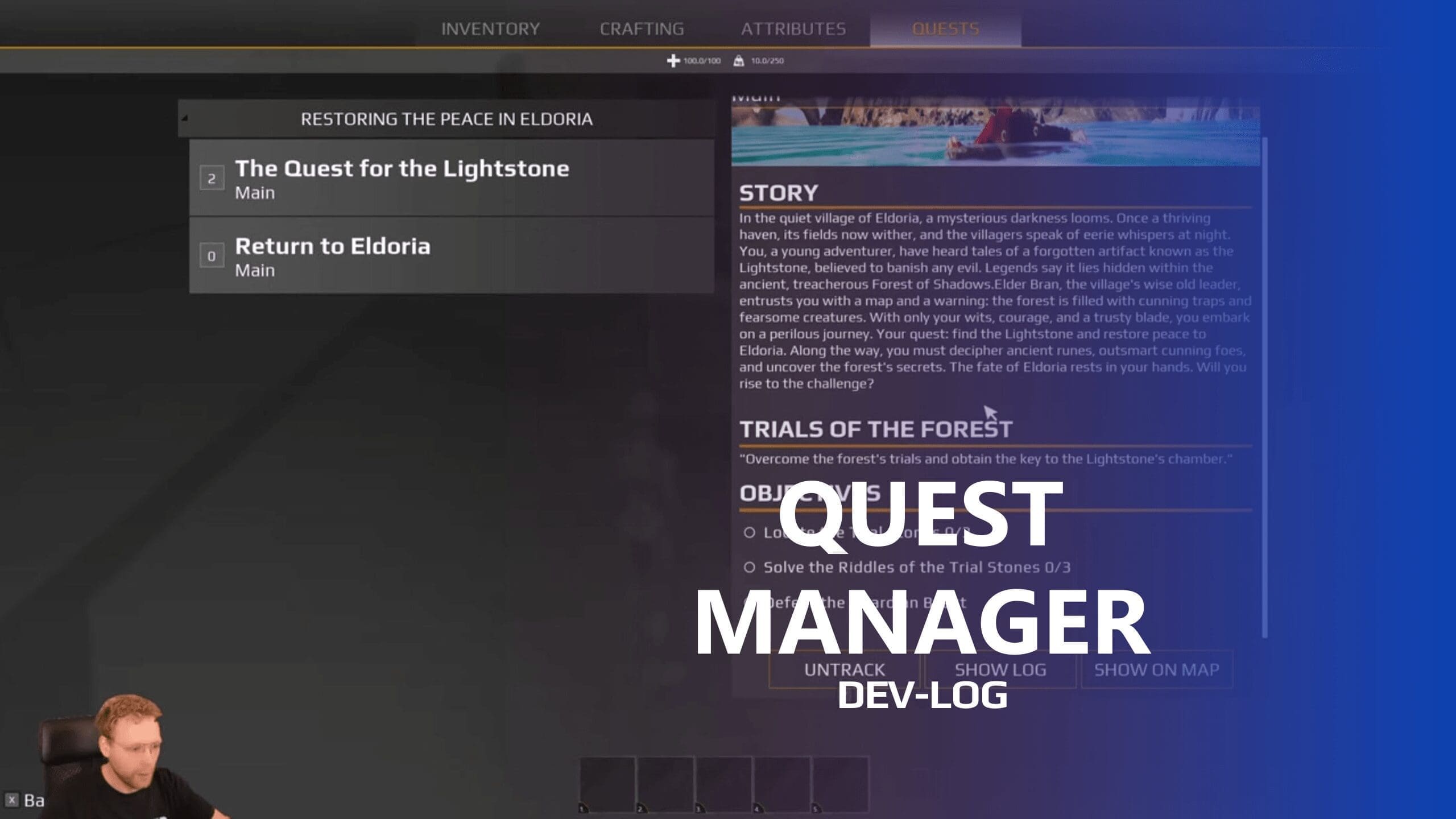 Devlog: Quest Manager and Narrative Design | Games by Hyper
