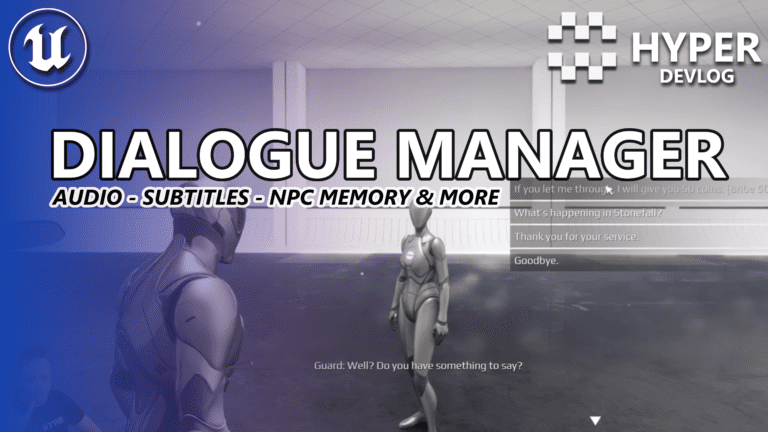Devlog: Bring your NPCs to life with the Dialogue System