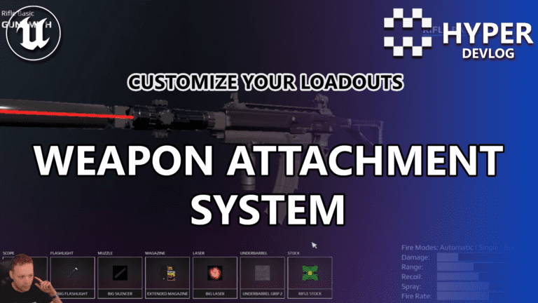 Devlog: Customize Your Weapons and Loadouts with the Weapon Attachment System