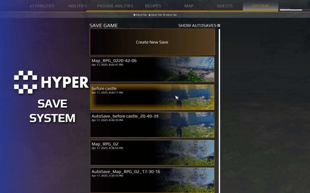 Global Save System is now live on Fab!