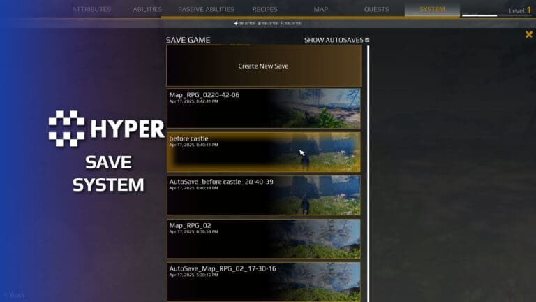 Global Save System is now live on Fab!