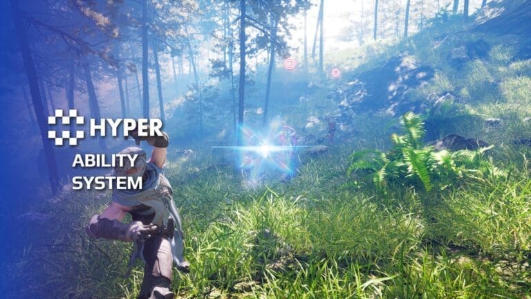 Ability System visual for Games by Hyper Unreal Engine systems