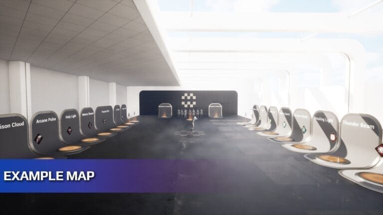 Ability System visual for Games by Hyper Unreal Engine systems