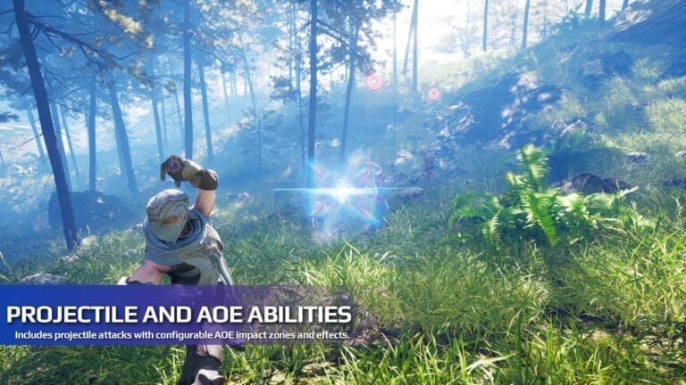 Ability System visual for Games by Hyper Unreal Engine systems