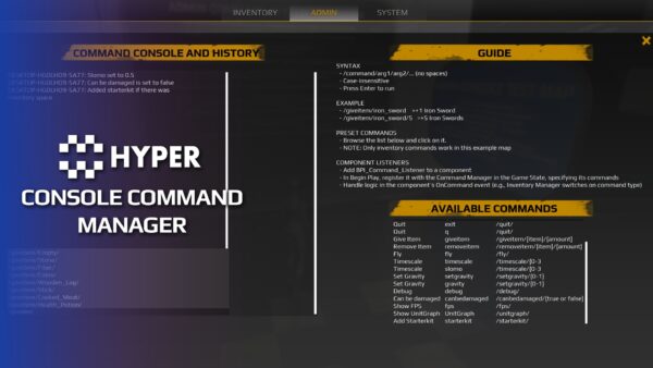 Console Command Manager - Image 2