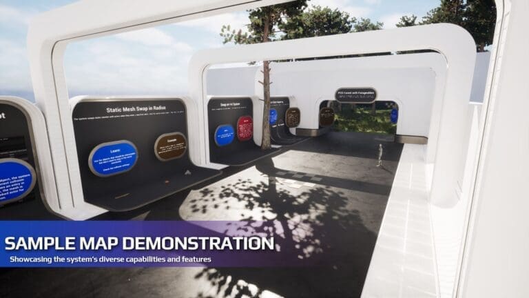 Mesh Swap System visual for Games by Hyper Unreal Engine systems