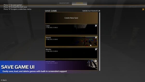 Global Save System - Image 12