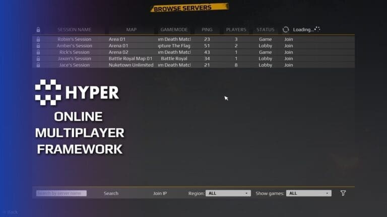 Online Multiplayer Framework