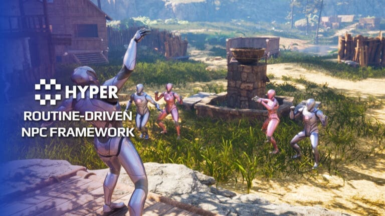 Routine-driven NPC Framework
