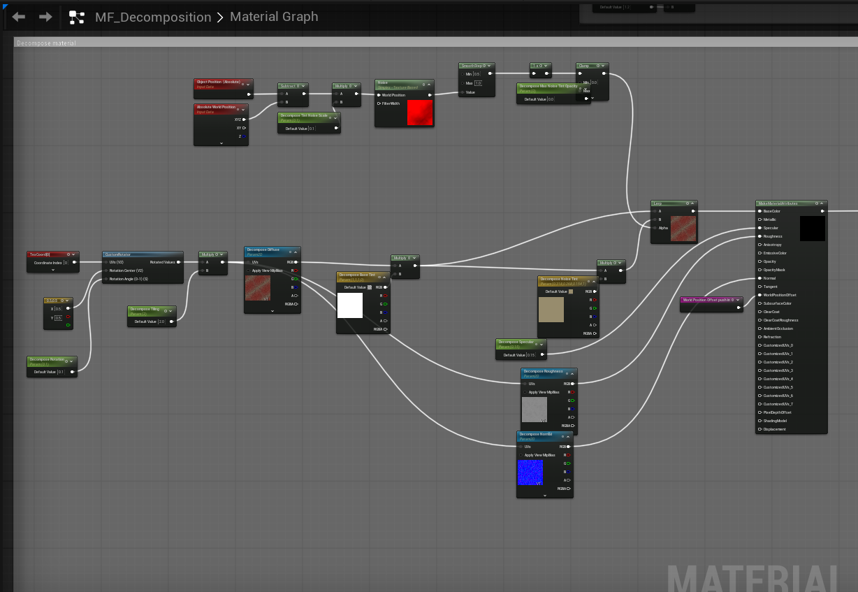 Material Setup Explained screenshot