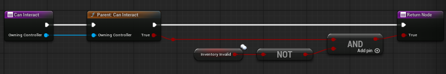 Interaction overrides screenshot
