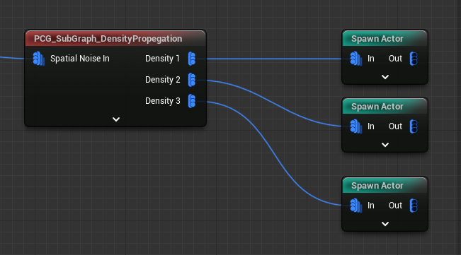 Spawning actors / static meshes screenshot