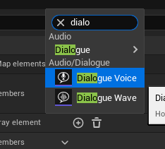 Adding your own predefined voice screenshot