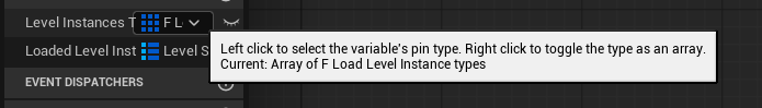 Details Panel / Important Variables screenshot