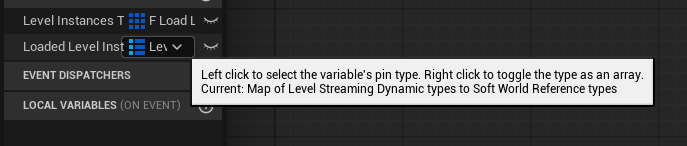 Details Panel / Important Variables screenshot
