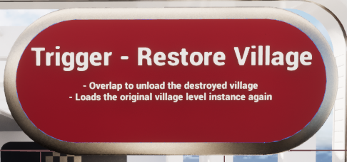Example Flow - Village Swap Using Overlap Triggers screenshot