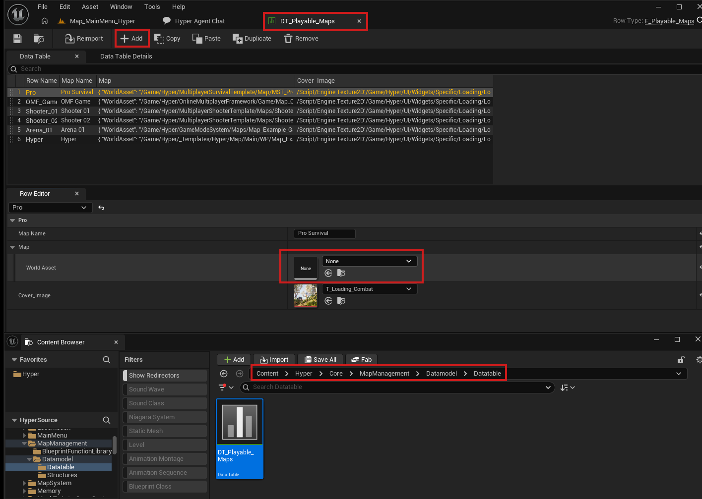 Set Up Your Main Menu and Game Map Documentation | Games by Hyper