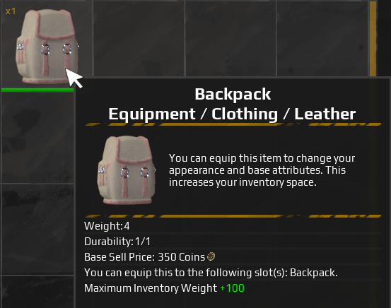 Inventory System Documentation | Games by Hyper