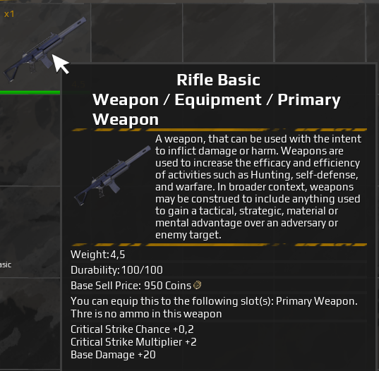 Inventory System Documentation | Games by Hyper