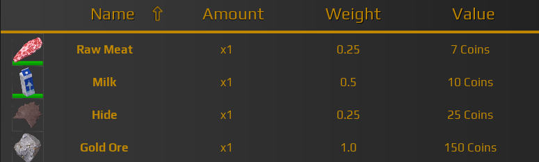 Sort Options screenshot