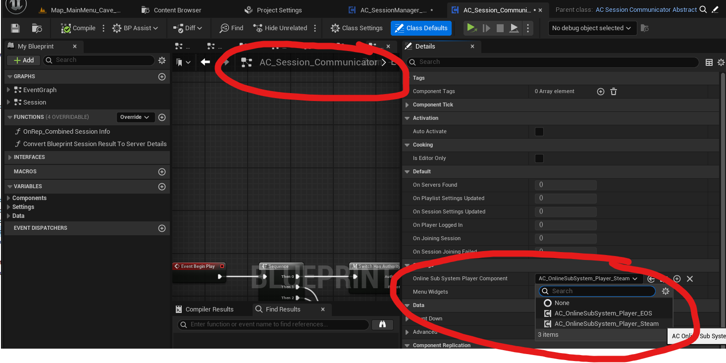 How to use Steam or EOS - Prerequisites screenshot