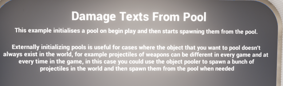 Damage Texts from Pool screenshot