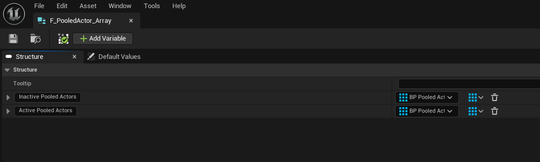 F_PooledActor_Array screenshot