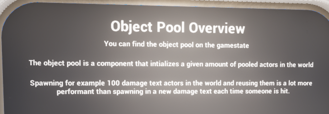 Object Pool System screenshot