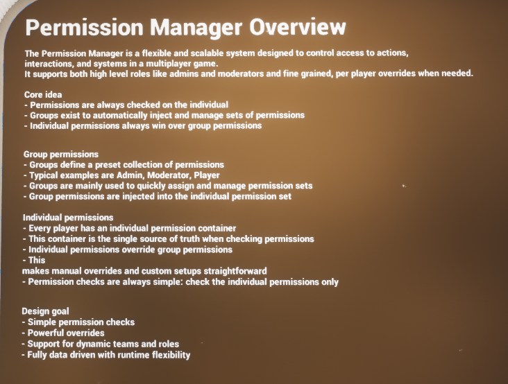 Permission Manager screenshot