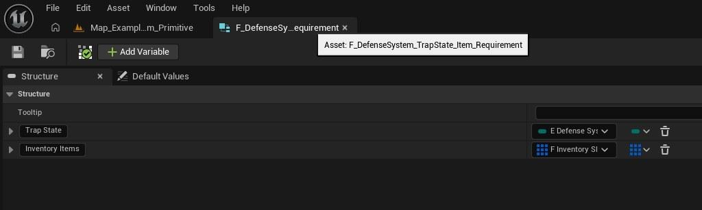 F_DefenseSystem_TrapState_Item_Requirement screenshot