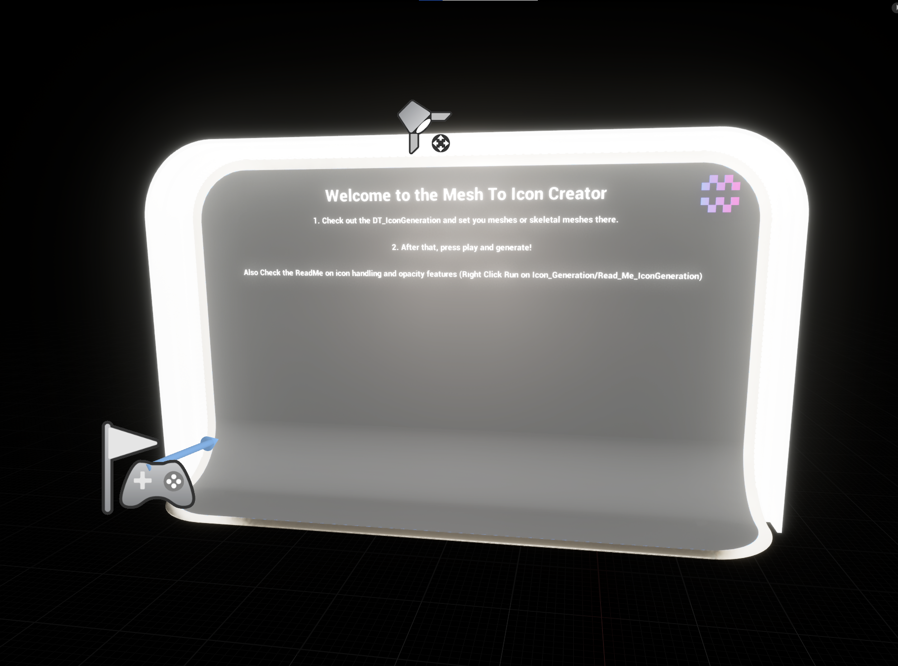 Setup screenshot